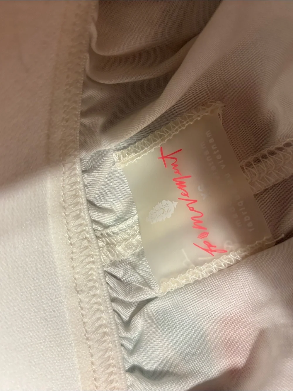 FP Movement white shorts
